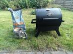 Jamestown smoker ryder houtskool bbq+extras, Tuin en Terras, Houtskoolbarbecues, Ophalen, Zo goed als nieuw