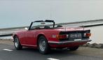 Triumph TR6 2.5 1972 Rood. Overdrive, Auto's, TR6, Zwart, Cabriolet, 2498 cc