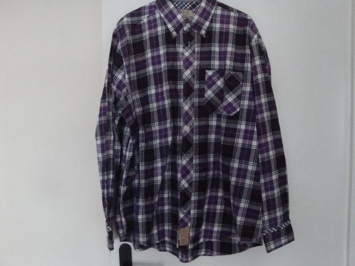 Maat XXL. Geblokt ARROW overhemd., Kleding | Heren, Grote Maten, Zo goed als nieuw, Overhemd, Overige kleuren, Ophalen of Verzenden