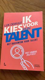 Luk Dewulf - Ik kies voor mijn talent, Ophalen of Verzenden, Zo goed als nieuw, Luk Dewulf