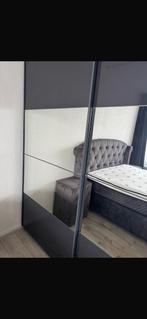 Een hele mooie zwarte kast schuifdeuren, Ophalen of Verzenden, 25 tot 50 cm