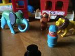 Fisher Price vintage dierentrein compleet, Kinderen en Baby's, Speelgoed | Fisher-Price, Ophalen of Verzenden, Gebruikt, Duw- of Trekspeelgoed