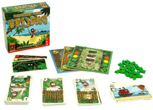 Vrijdag NL - avontuur voor 1 speler - Solospel - Bordspel, Hobby en Vrije tijd, Gezelschapsspellen | Bordspellen, Nieuw, Een of twee spelers