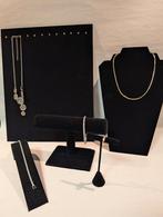 Sieraden display set – zwart fluweel – 5 stuks, Ophalen of Verzenden, Nieuw, Zwart