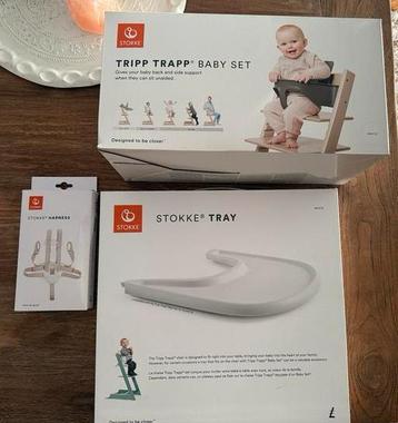 Gehele Stokke Tripp Trapp Baby Set/Tray en Harnass!! beschikbaar voor biedingen
