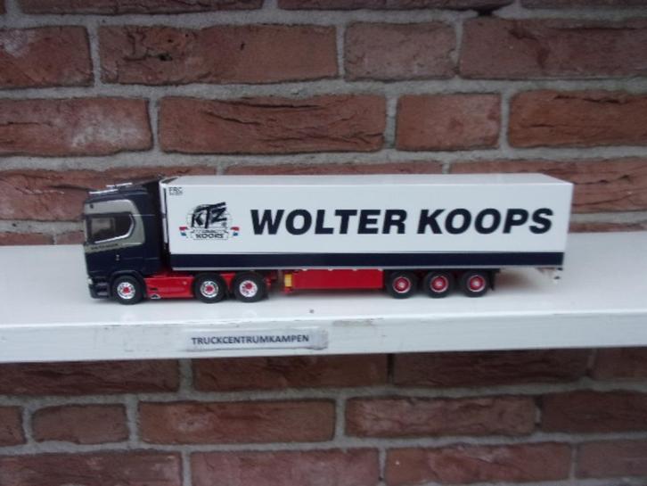 Tekno  Scania  Next  Gen  6 x 2  van  Wolter  Koops., Hobby en Vrije tijd, Modelauto's | 1:50, Nieuw, Bus of Vrachtwagen, Tekno