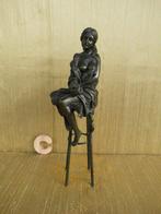 bronzen beeldje, Antiek en Kunst, Ophalen of Verzenden