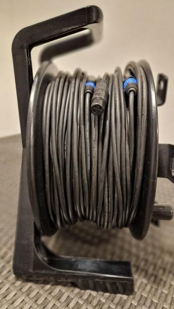 Microfoonkabel op haspel (9x10 meter) beschikbaar voor biedingen