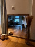 Luxe spiegel van massief eikenhout voor maar € 125,-, Ophalen, Vierkant, Nieuw, 75 tot 100 cm