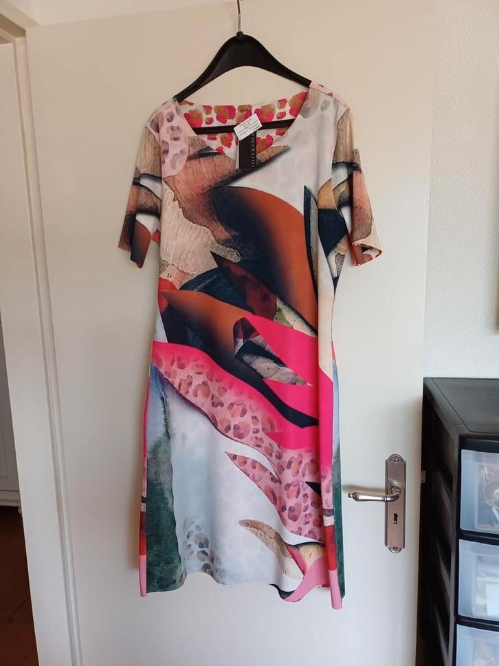 Lizzy & Coco reversible jurk NIEUW, maat L, Kleding | Dames, Jurken, Nieuw, Maat 42/44 (L), Overige kleuren, Knielengte, Ophalen of Verzenden