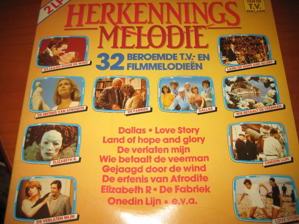 2 LPs, Herkennings Melodie, Cd's en Dvd's, Ophalen of Verzenden, Zo goed als nieuw, 12 inch