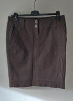 Mooi donkerbruin rokje van Just-B mt 36/38, Kleding | Dames, Bruin, Zo goed als nieuw, Maat 36 (S), Boven de knie
