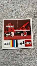 Oude LEGO bouwtekening truck nr. 332, Kinderen en Baby's, Speelgoed | Duplo en Lego, Ophalen of Verzenden, Gebruikt, Lego