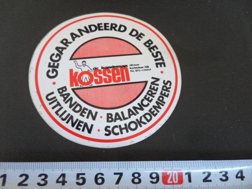 sticker alkmaar kossen de bandeman, Verzamelen, Stickers, Zo goed als nieuw, Bedrijf of Vereniging, Ophalen