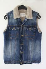 Denim bodywarmer van River Island in maat XS / S, Kleding | Dames, Bodywarmers, Blauw, River Island, Ophalen of Verzenden, Zo goed als nieuw
