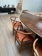 Carl Hansen Wishbone Stoelen limited edidion, Huis en Inrichting, Nieuw, Ophalen of Verzenden, Minder dan 150 cm, Leer