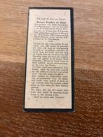 Boer de Bouwe 1862 Friens 1946 Wijckel x Brandsma - 25146, Verzamelen, Ophalen of Verzenden, Bidprentje