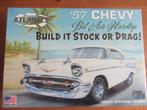 '57 Chevy Bel Air Hardtop (Atlantis 1/25), Hobby en Vrije tijd, Modelbouw | Auto's en Voertuigen, Overige merken, Auto, Groter dan 1:32