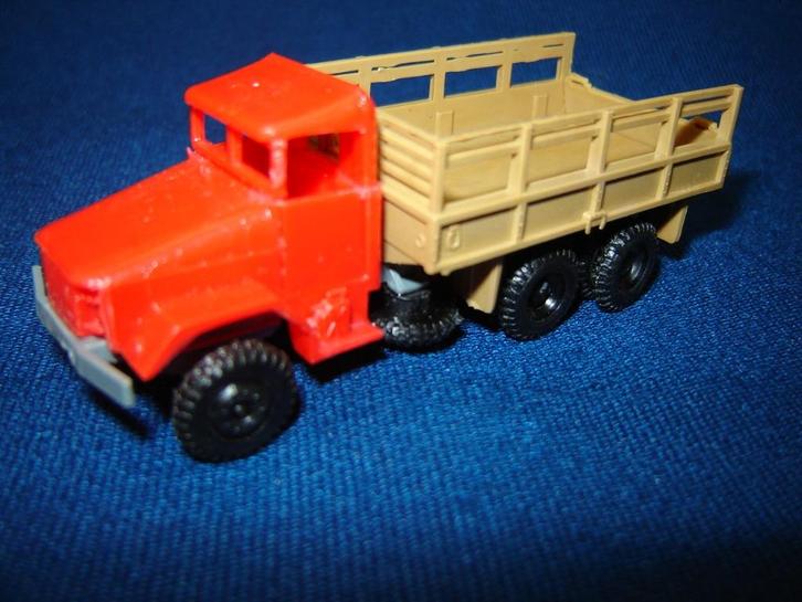 REO M35 vrachtwagen H0 1:86 EKO made in Spain, Hobby en Vrije tijd, Modelauto's | 1:87, Zo goed als nieuw, Bus of Vrachtwagen