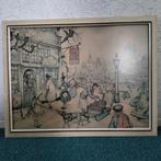 "in de Soete Inval,Anton Pieck,bakkerij,Suikervat,plein, Ophalen of Verzenden, 1940 tot 1960, Gebruikt, Overige onderwerpen