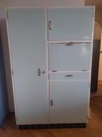 Keukenkast jaren 50 met originele patinaverf, Ophalen, Gebruikt, Jaren 50