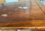 Grote houten eettafel, Huis en Inrichting, Tafels | Eettafels, Ophalen, Gebruikt, 100 tot 150 cm, Teakhout