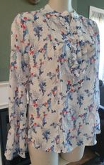 Saint Tropez Saintropez top blouse achtig S 36 Gratis Verz., Verzenden, Wit, Zo goed als nieuw, Lange mouw