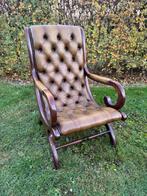 Chesterfield Victoria Library Chair. Izgs., Huis en Inrichting, Ophalen, ., Chesterfield, Hout