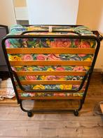 Opklapbed met matras, Huis en Inrichting, Slaapkamer | Bedden, Gebruikt, Eenpersoons, Verzenden, 190 cm of minder