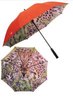 Grote paraplu postcode loterij luipaard nieuw in doos, Ophalen of Verzenden, Nieuw, Rood