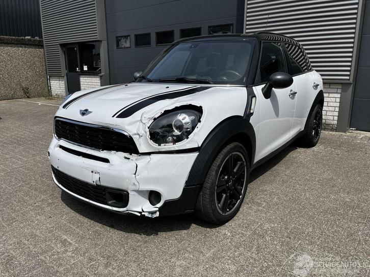 MINI Countryman S 1.6i 185PK (bj 2011), Auto diversen, Schadeauto's, Mini, Handgeschakeld, Benzine, Hatchback, Wit