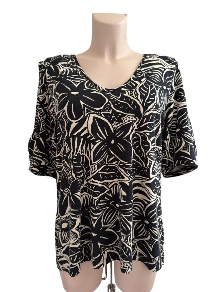 Jansen Amsterdam shirt NIEUW XXL, Kleding | Dames, T-shirts, Nieuw, Maat 46/48 (XL) of groter, Zwart, Korte mouw, Ophalen of Verzenden