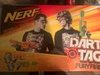 Nerf Dart Tag Furyfire set met bescherming, Ophalen of Verzenden, Gebruikt