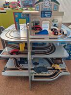 Grote houten autodek (3 lagen) + ikea houten treinbaan, Kinderen en Baby's, Ophalen, Gebruikt, Overige typen