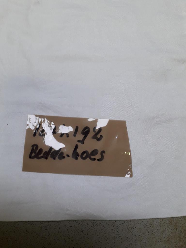 Bedden hoes damast geweven 127x192cm, Ophalen of Verzenden