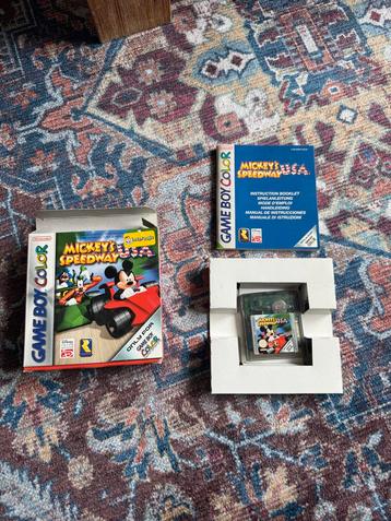 Gameboy Color Mickey Speedway USA beschikbaar voor biedingen