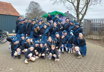 Schotse rok/ Kilt Set - Carnavalsoptocht loopgroep  beschikbaar voor biedingen