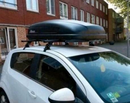Dakkoffer en dakdragers te huur, Auto diversen, Dakkoffers, Zo goed als nieuw, Ophalen
