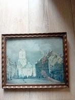 S-'Hertogenbosch Schilderijen en etsen, Antiek en Kunst, Kunst | Schilderijen | Klassiek, Ophalen