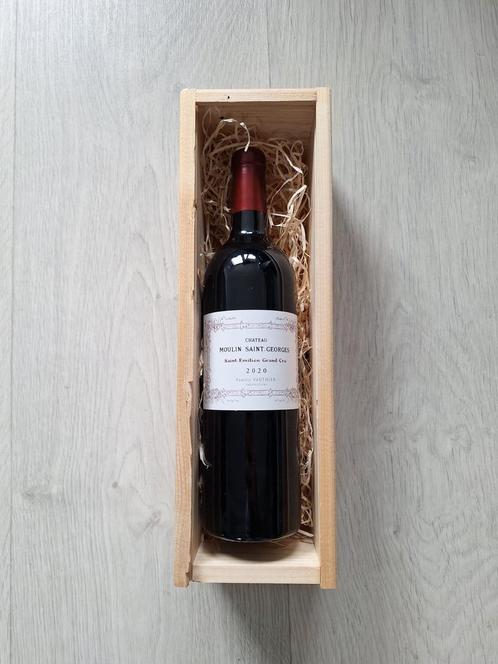 Château Moulin Saint-Georges Saint-Émilion Grand Cru 2020, Verzamelen, Wijnen, Nieuw, Rode wijn, Frankrijk, Vol, Ophalen of Verzenden
