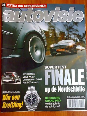 AutoVisie: Volvo 480 en XC60, Fiat 500, Donkervoort D8 GT beschikbaar voor biedingen