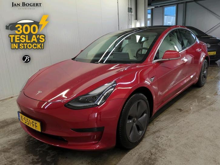 Tesla Model 3 Standard RWD Plus [ WIT LEDER+TREKHAAK+LFP-ACC, Auto's, Tesla, Bedrijf, Te koop, Model 3, ABS, Achteruitrijcamera