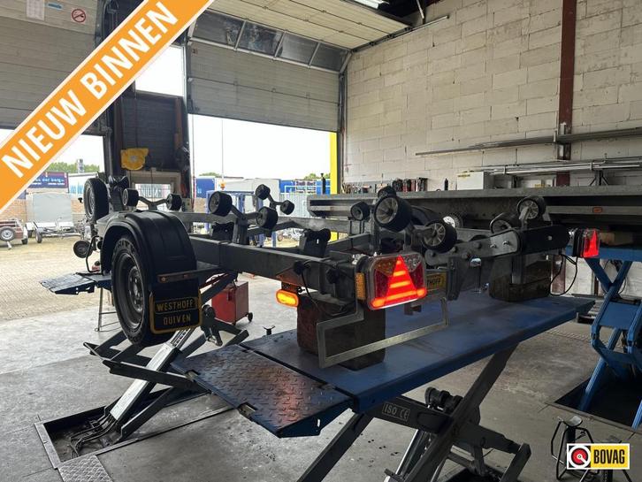 RIBA KANTELBARE BOOTTRAILER,1500KG,LED GEREMD 600X210 2022, Watersport en Boten, Boottrailers, Gebruikt