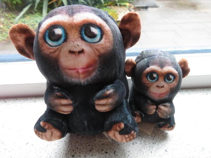 Aap Eddie de Chimpansee Beverly Hills Teddy Bear monkey, Kinderen en Baby's, Speelgoed | Knuffels en Pluche, Zo goed als nieuw