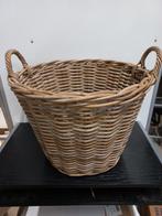 Grote nieuwe rieten mand - 50cm doorsnede, Mand, Rond, Nieuw, Ophalen of Verzenden