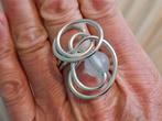 **SALE** unieke ring ongeveer maat 18 (0.50 eurocent), Sieraden, Tassen en Uiterlijk, Oorbellen, Ophalen of Verzenden, Zo goed als nieuw