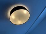 Plafondlamp Fenna doorsnee 40cm Zwart, Ophalen of Verzenden, Zo goed als nieuw, Glas