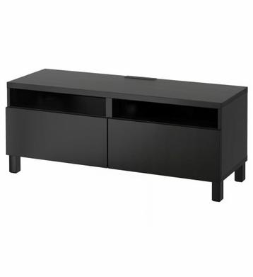 Ikea Besta TV Meubel - Zwart - afbeelding 6