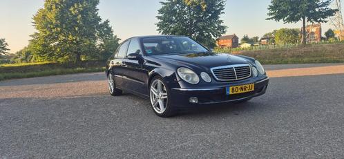 Mercedes-Benz E-Klasse 3.2 E320 Sedan AUT 2004 Blauw., Auto's, Mercedes-Benz, Particulier, E-Klasse, ABS, Achteruitrijcamera, Airbags
