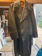 Zwarte pvc lange Herenjas - Maat M, Kleding | Heren, Ophalen of Verzenden, Gedragen